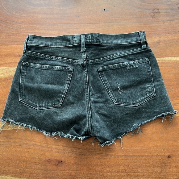 Agolde Denim Short Shorts - Picture 4 of 5
